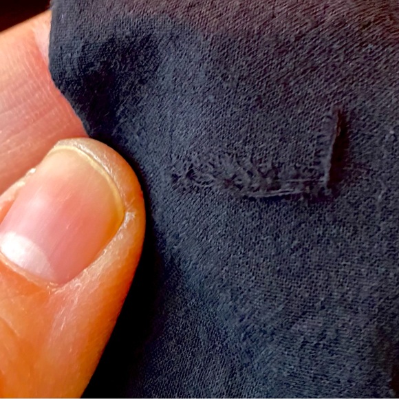 CHASING UNICORNS Four Strong Winds Black Embroidered Dress Boho Festival Size S - Picture 7 of 7